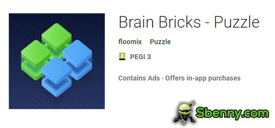 puzzle di mattoni del cervello