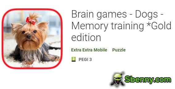 Gehirnspiele Hunde Gedächtnistraining Gold Edition