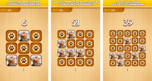 Giochi per la mente Cani Memory Training Gold Edition MOD APK Android