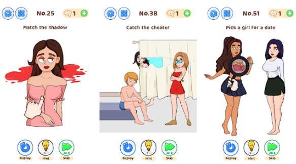 Gameplay screenshot from brain love for Android