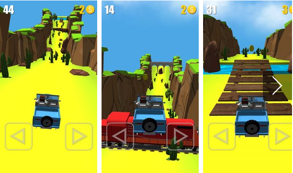 Gameplay screenshot from brakey cars for Android