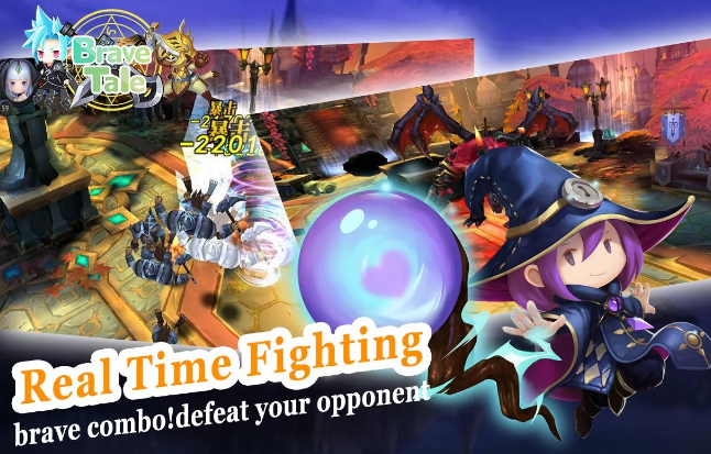 Gameplay screenshot from brave tale for Android