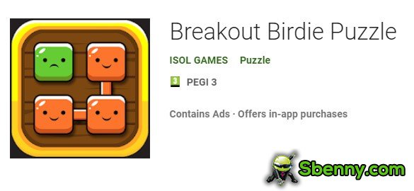 puzzle di uccellini breakout