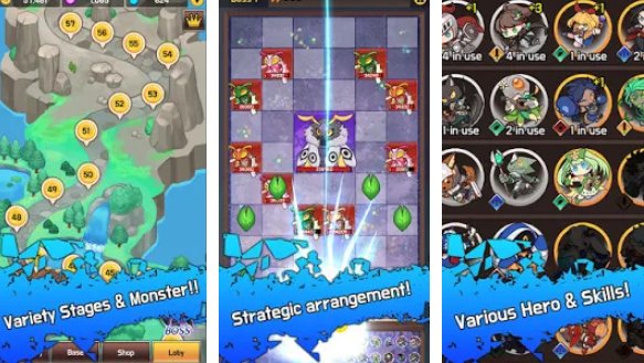 Gameplay screenshot from brick breaker evolution rpg for Android