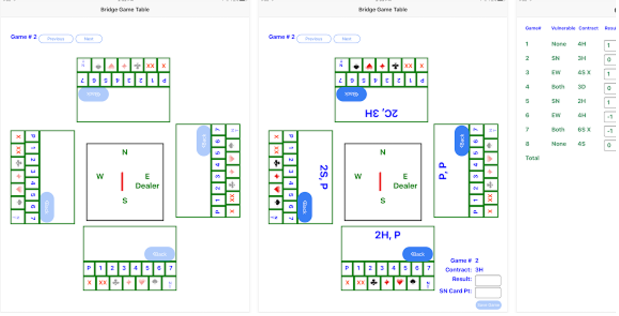 Gameplay screenshot from bridgekeeper card Game for Android