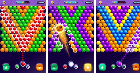 Gameplay screenshot from bubble freedom for Android