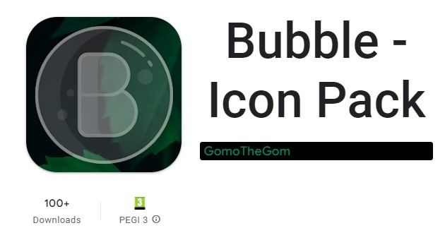 paquete de iconos de burbujas