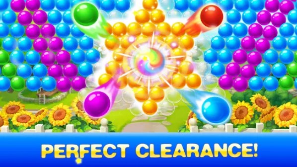 Gameplay screenshot from bubble shooter 2021 pro for Android