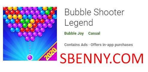 leyenda del tirador de burbujas