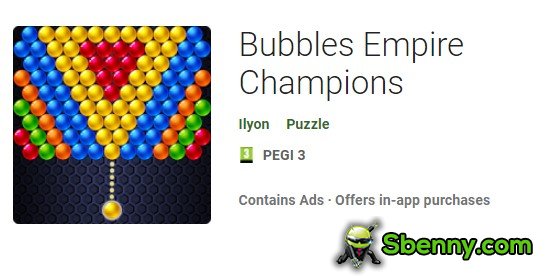bubbles empire champions