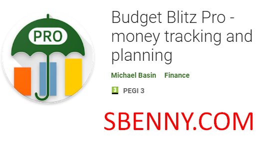 budget blitz pro monitoraggio e pianificazione del denaro