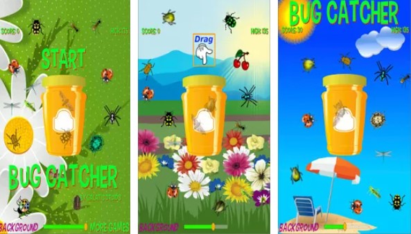 Gameplay screenshot from bug catcher pro for Android
