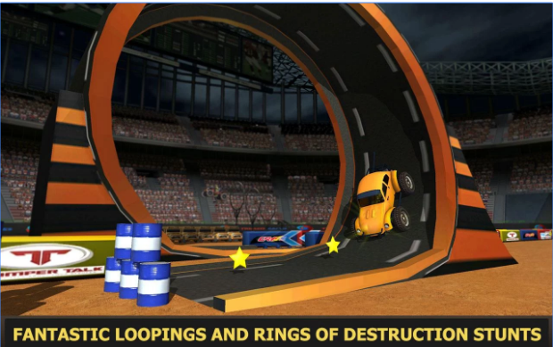 Gameplay screenshot from buggy of battle arena war 17 for Android