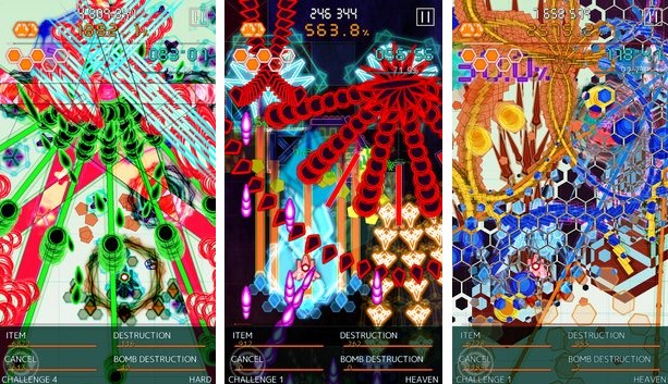 Gameplay screenshot from bullet hell monday for Android