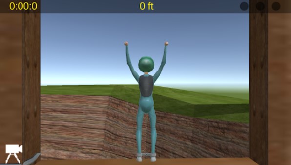 Gameplay screenshot from bungee jump challenge for Android