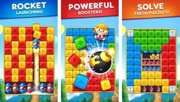Gameplay screenshot from bunny toy house for Android