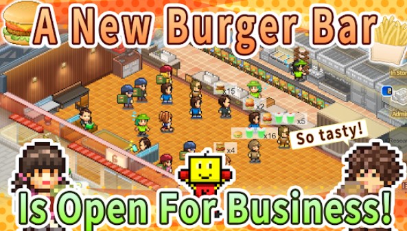 Gameplay screenshot from burger bistro story for Android