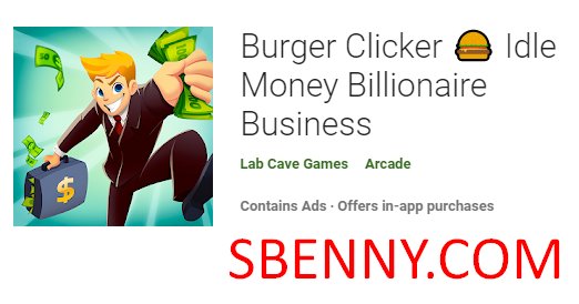 hamburger clicker denaro inattivo affari miliardari