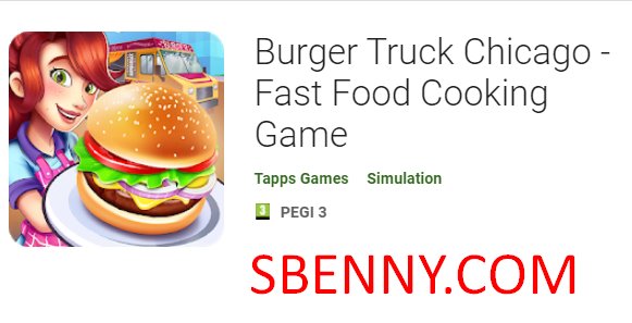 Burger Truck Chicago Fast Food Kochen Spiel