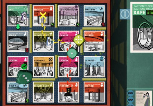 Gameplay screenshot from burgle bros for Android