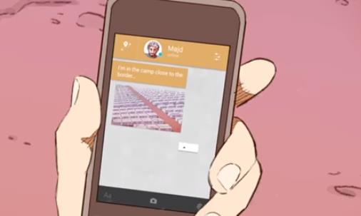 Gameplay screenshot from bury me my love for Android