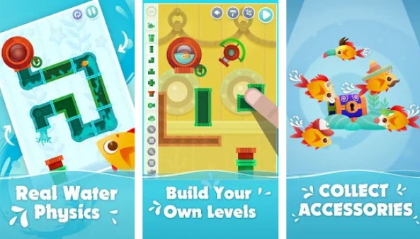 Gameplay screenshot from busy water for Android