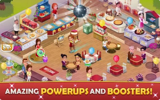 Gameplay screenshot from cafe tycoon cooking and fun for Android