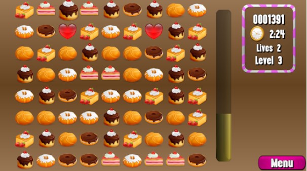 cake match 3 premium MOD APK Android