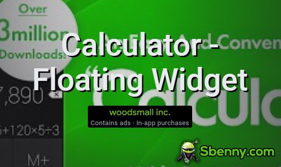 calculator floating widget