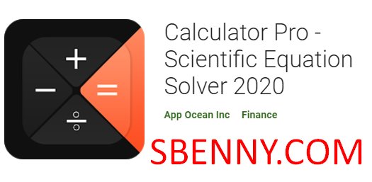 rekenmachine pro wetenschappelijke vergelijkingsoplosser 2020