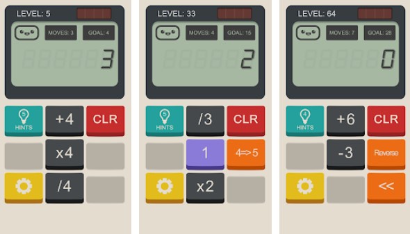 Gameplay screenshot from calculator the game for Android