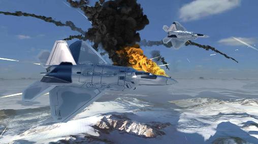 Gameplay screenshot from call of infinite air warfare for Android
