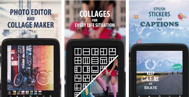 camly photo editor and ccollages