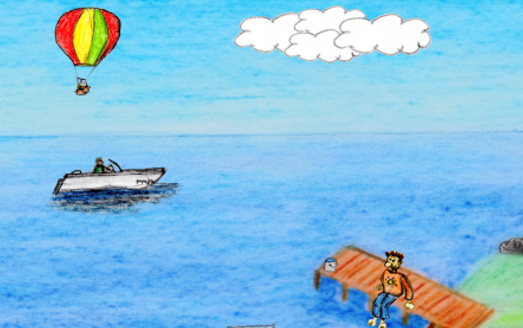 Gameplay screenshot from camping for Android