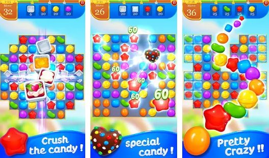 Gameplay screenshot from candy bomb for Android