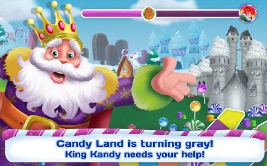 Candy Land das Land der süßen Abenteuer MOD APK Android