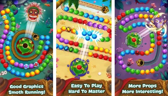 Gameplay screenshot from candy shoot 2020 for Android
