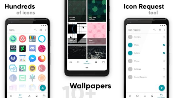 Gameplay screenshot from candycons unwrapped icon pack for Android