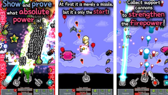 Gameplay screenshot from cannon master vip for Android