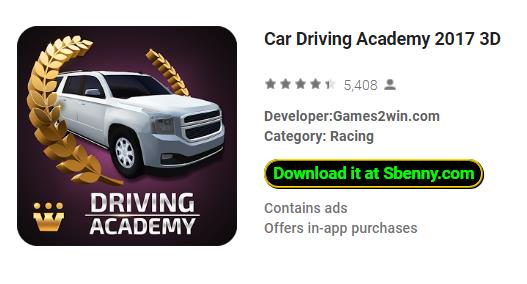 car driving academy 2017 3d