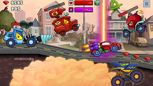 Gameplay screenshot from car eats car 2 for Android