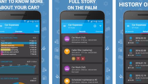 Gameplay screenshot from car expenses pro manager for Android