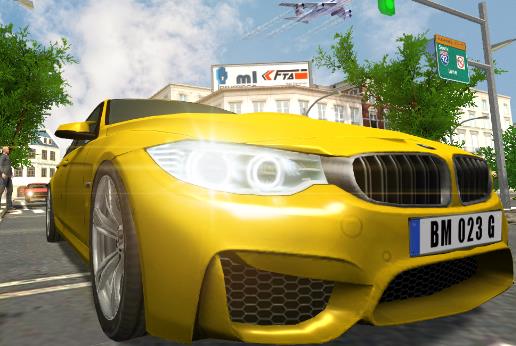 Gameplay screenshot from car simulator m3 for Android