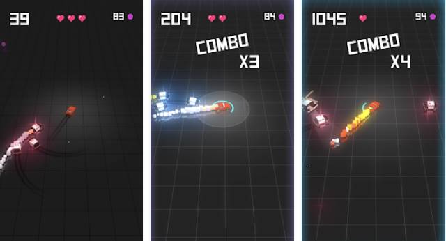 Gameplay screenshot from car vs cops for Android