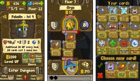 Gameplay screenshot from cardstone tcg card game for Android