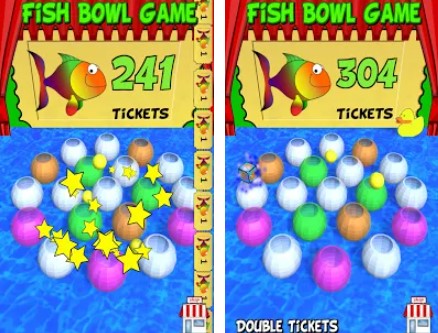 Gameplay screenshot from carnial fish bowl game pro edition for Android