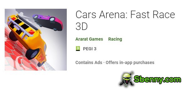 cars arena fast race 3d
