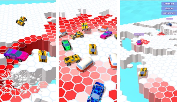 Gameplay screenshot from cars arena fast race 3d for Android
