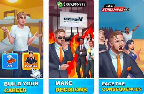 Gameplay screenshot from cash masters idle millionaire for Android