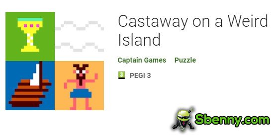 Castaway auf einer seltsamen Insel